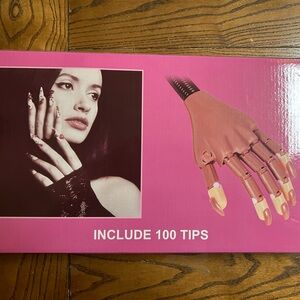 Nail practice kit. Never used, taped closed